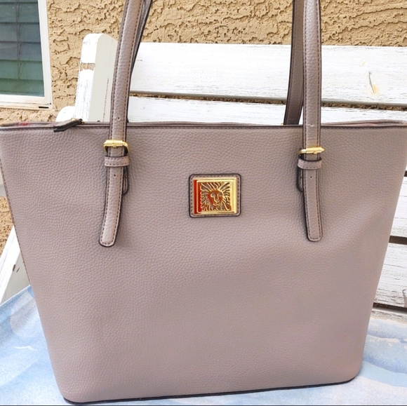 Anne Klein Handbags - Anne Klein Structured Perfect Tote Vegan Leather